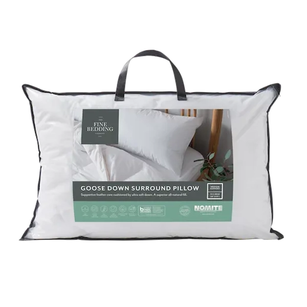 The Fine Bedding Company Goose Down Suround Pillow